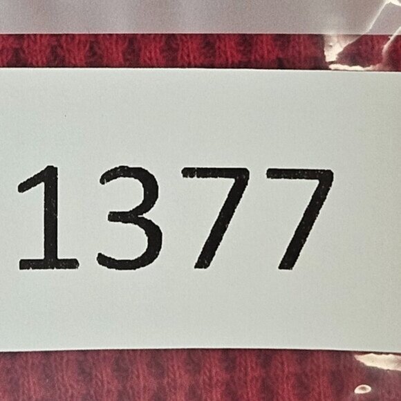 Polo Ralph Lauren Knit Hoodie Waffle Thermal Pullover Sweater Classic Red Size S - Picture 11 of 11